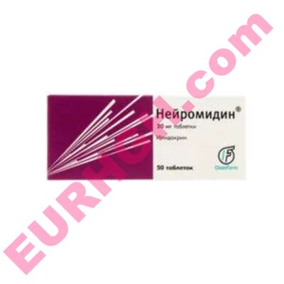 Buy Neuromidin tablets 20mg 50 pcs online