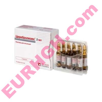 Buy Cerebrolysin solution for injection 2ml ampoules online