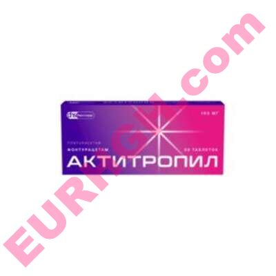 Buy Actitropil tablets 100mg 30 pcs online